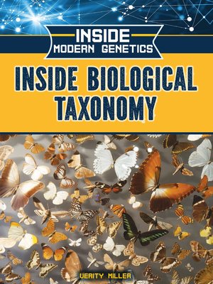 cover image of Inside Biological Taxonomy